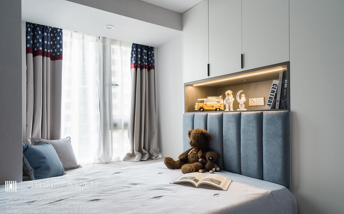 上海平层温馨家居空间设计丨中国上海丨鸿鹄设计-18
