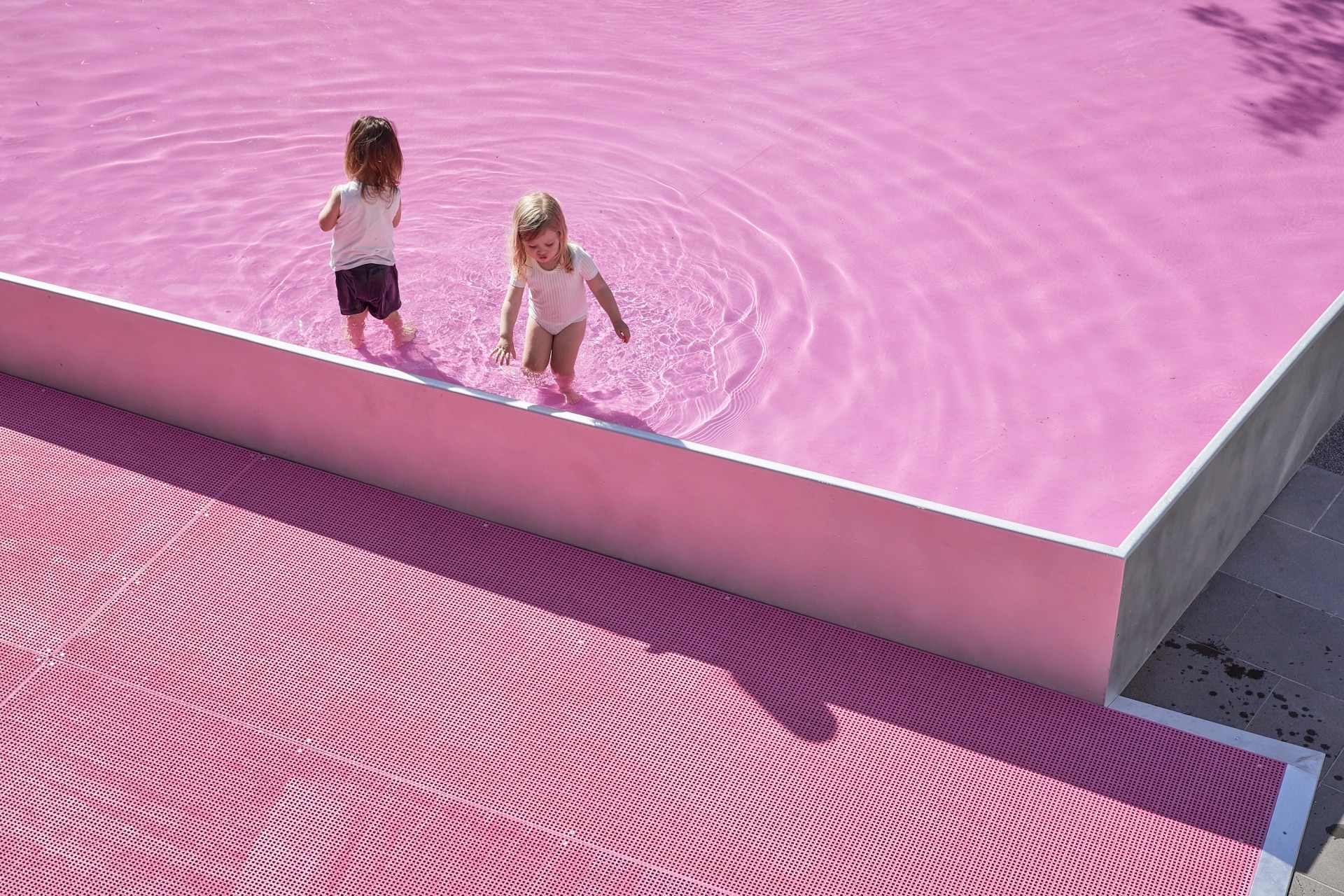 梦幻粉色池塘 · 2021 NGV 建筑奖得主-1