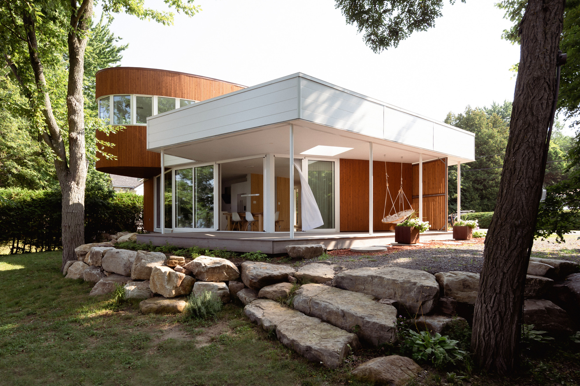 Oka 木屋丨加拿大丨Paul Bernier Architecte-30