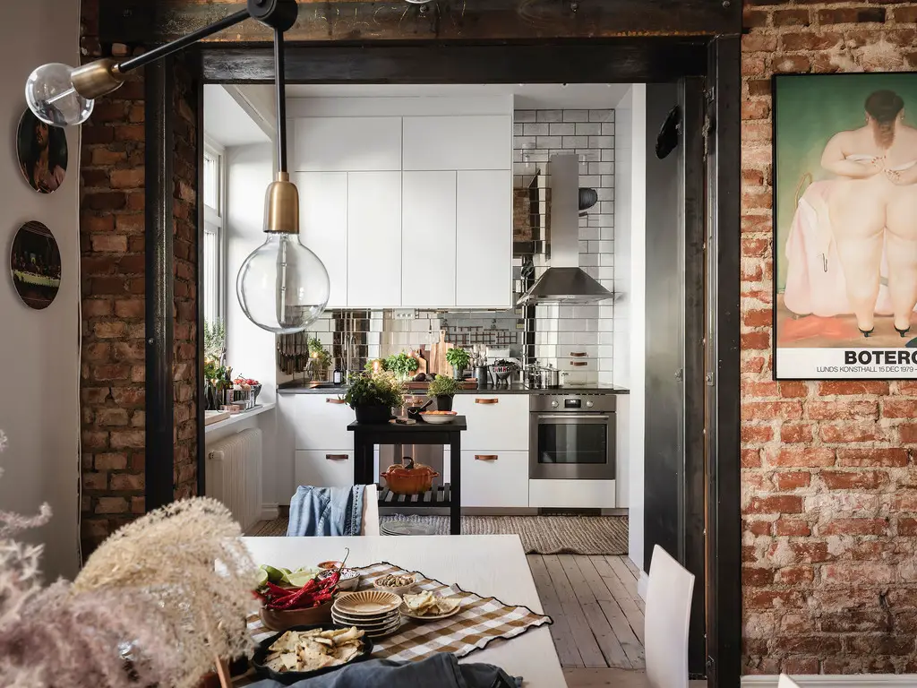 1898 年瑞典建筑,55m2 宁静城市公寓-1