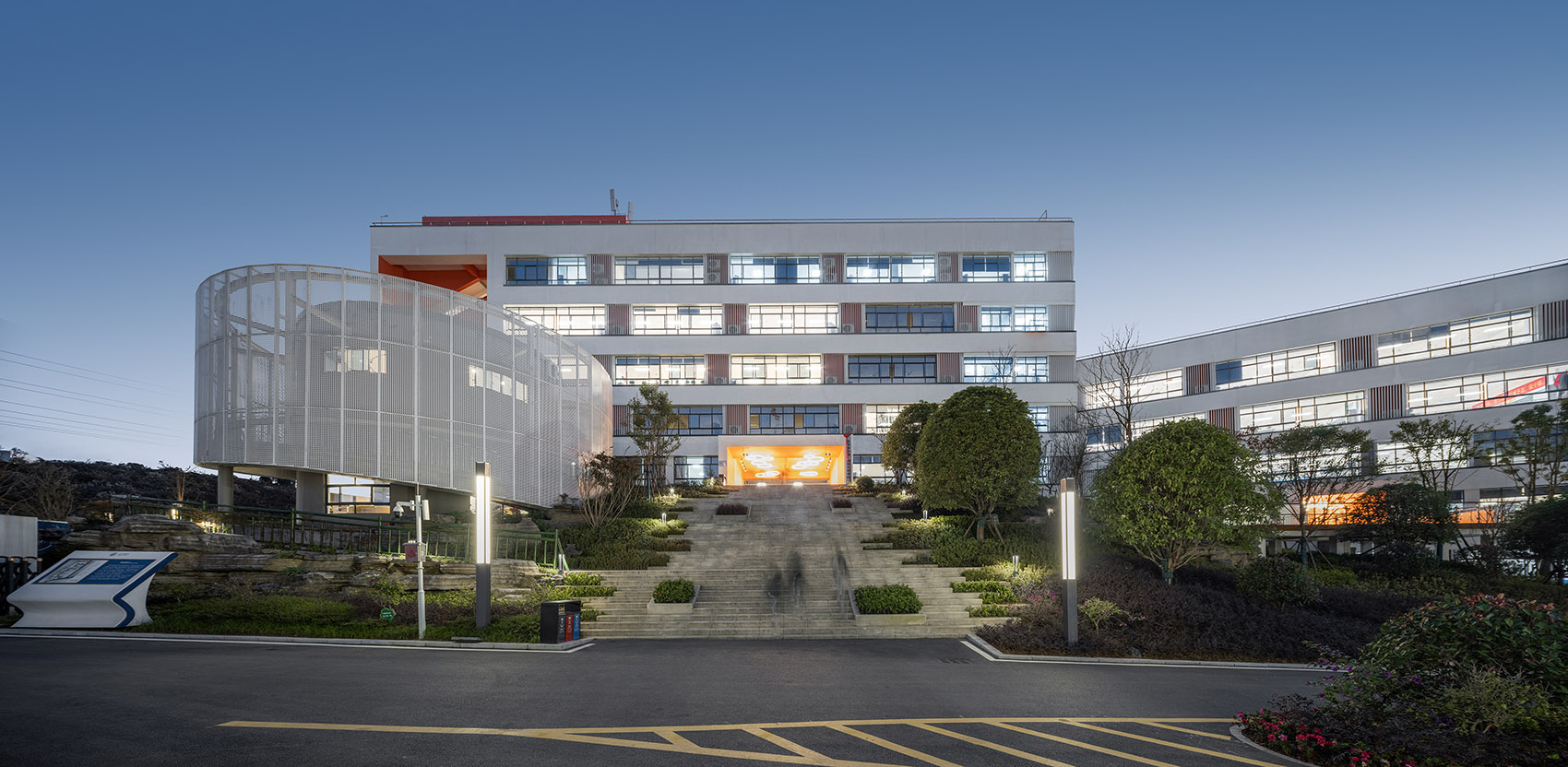 吉首中驰·湘郡礼德学校丨中国湘西丨山东建筑大学建筑城规学院象外营造工作室-20