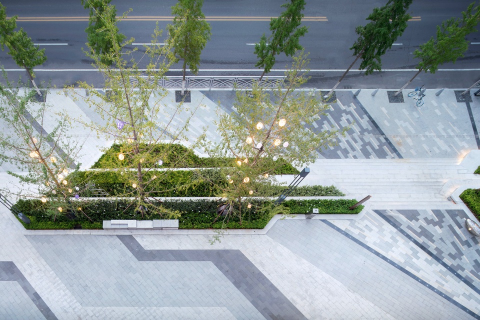 星光璀璨,南信青岛环球金融中心景观设计-46