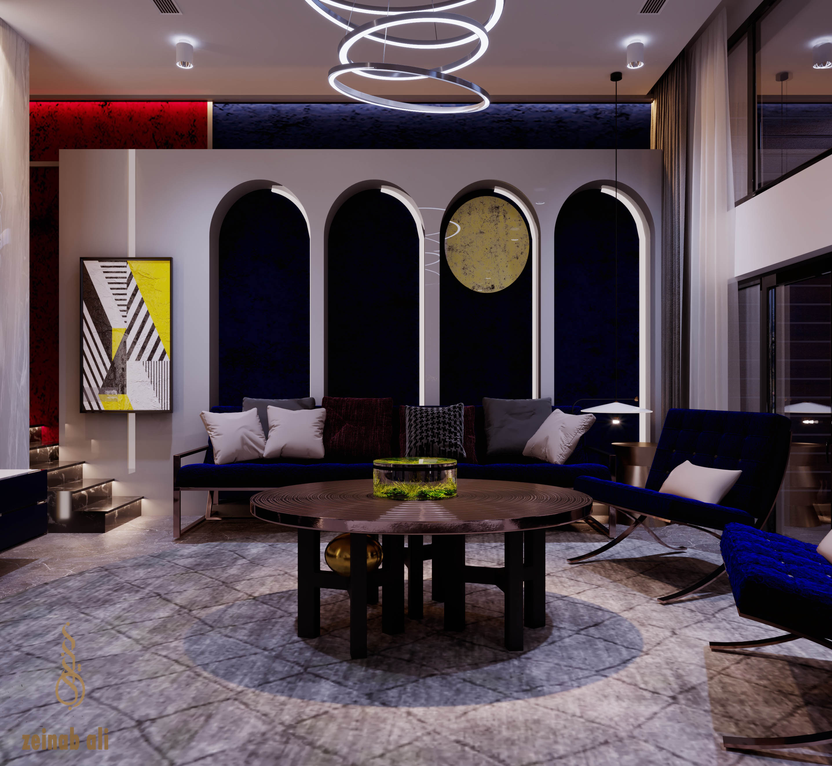 basic colors double hight living-10