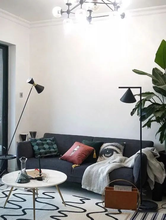 76㎡精致黑白灰小宅设计丨中国北京丨创邸设计-49