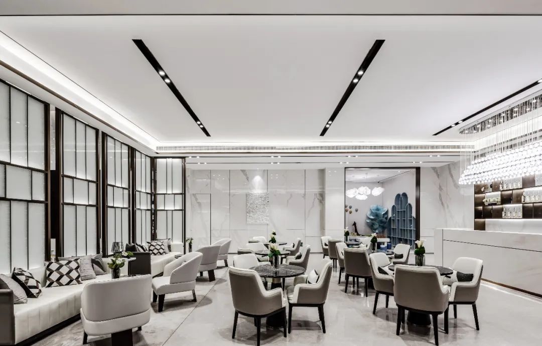 德信未来之翼售楼处 | 现代与古典的宁静奢华融合-22