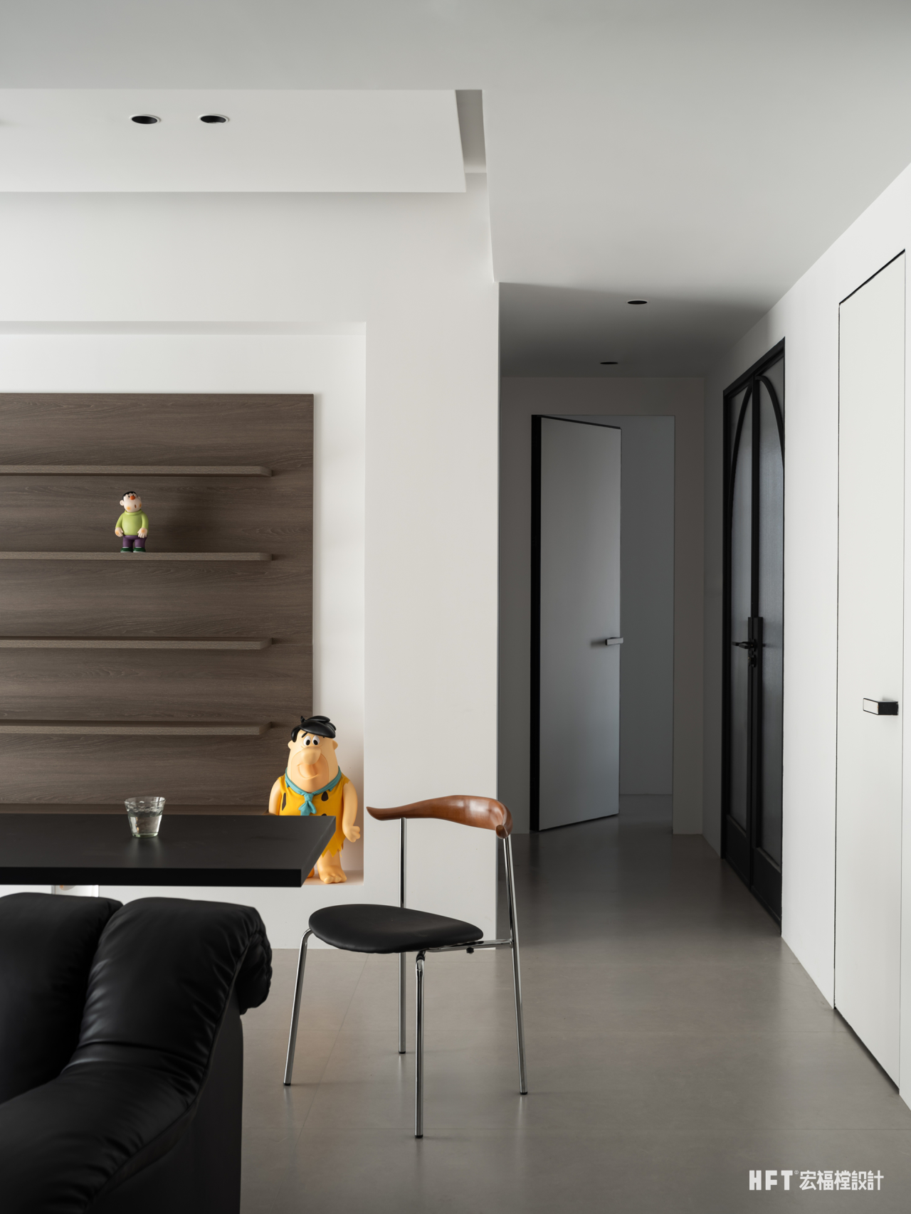 宏福樘设计 · 125㎡极简添趣,呈现多元中古摩登风貌丨中国成都-31