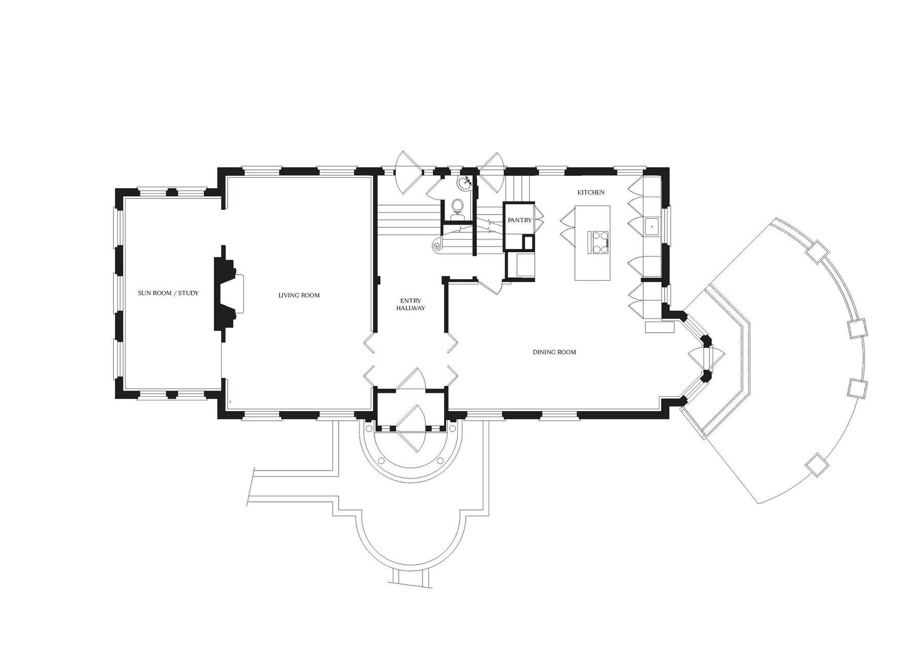 芝加哥百年老屋的蜕变 | 自然优雅的宜居空间-40