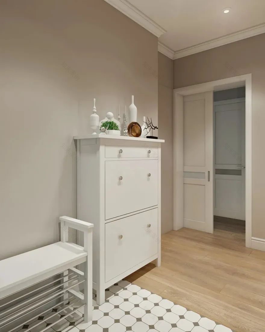 40㎡灰色小公寓设计丨Alana Kalabekova-33