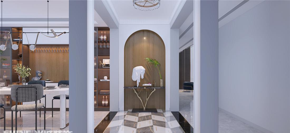 泰安五矿万境水岸现代风格装修设计丨中国泰安-0