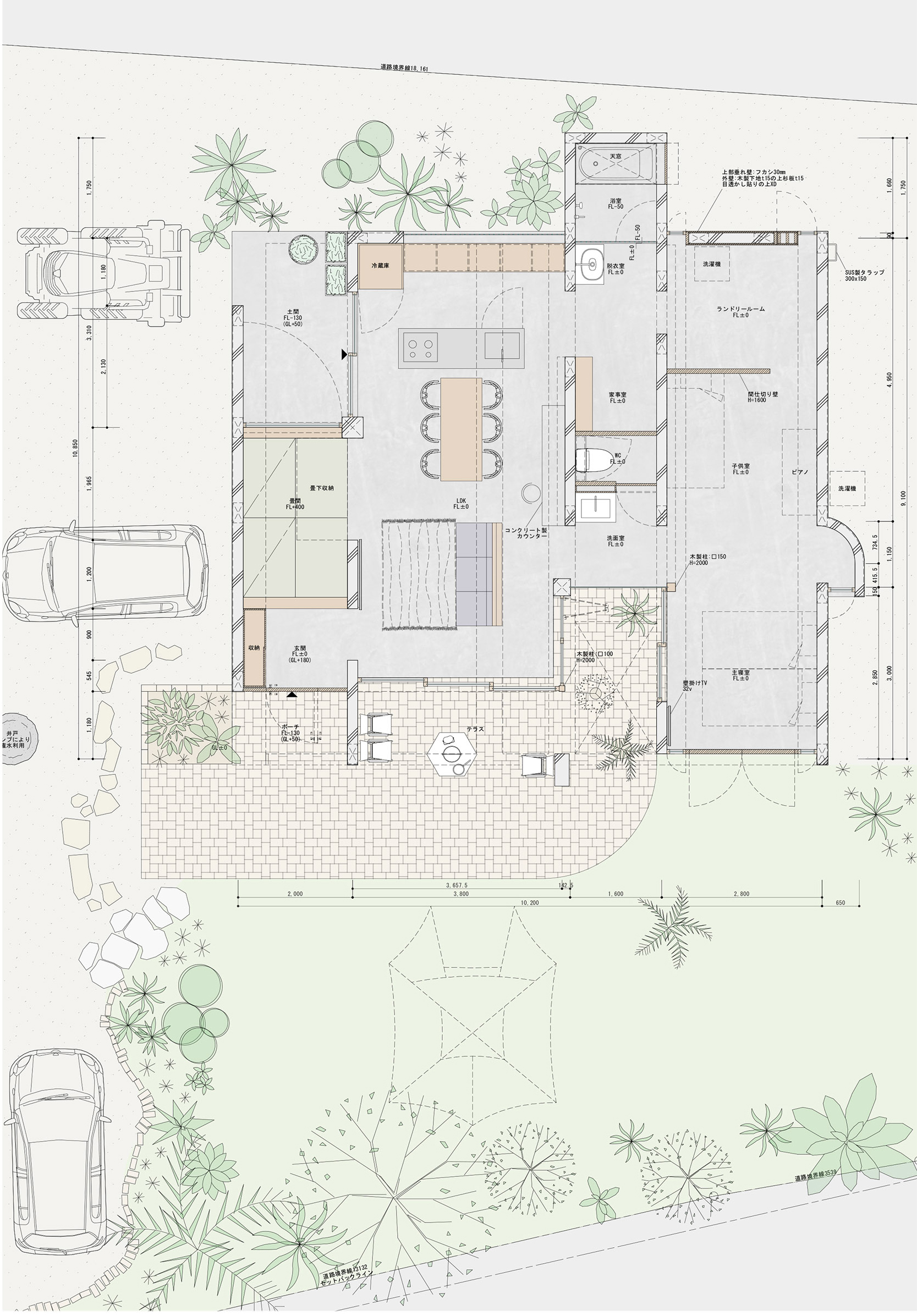 志坚原住宅丨日本冲绳丨Studio Cochi Architects-89