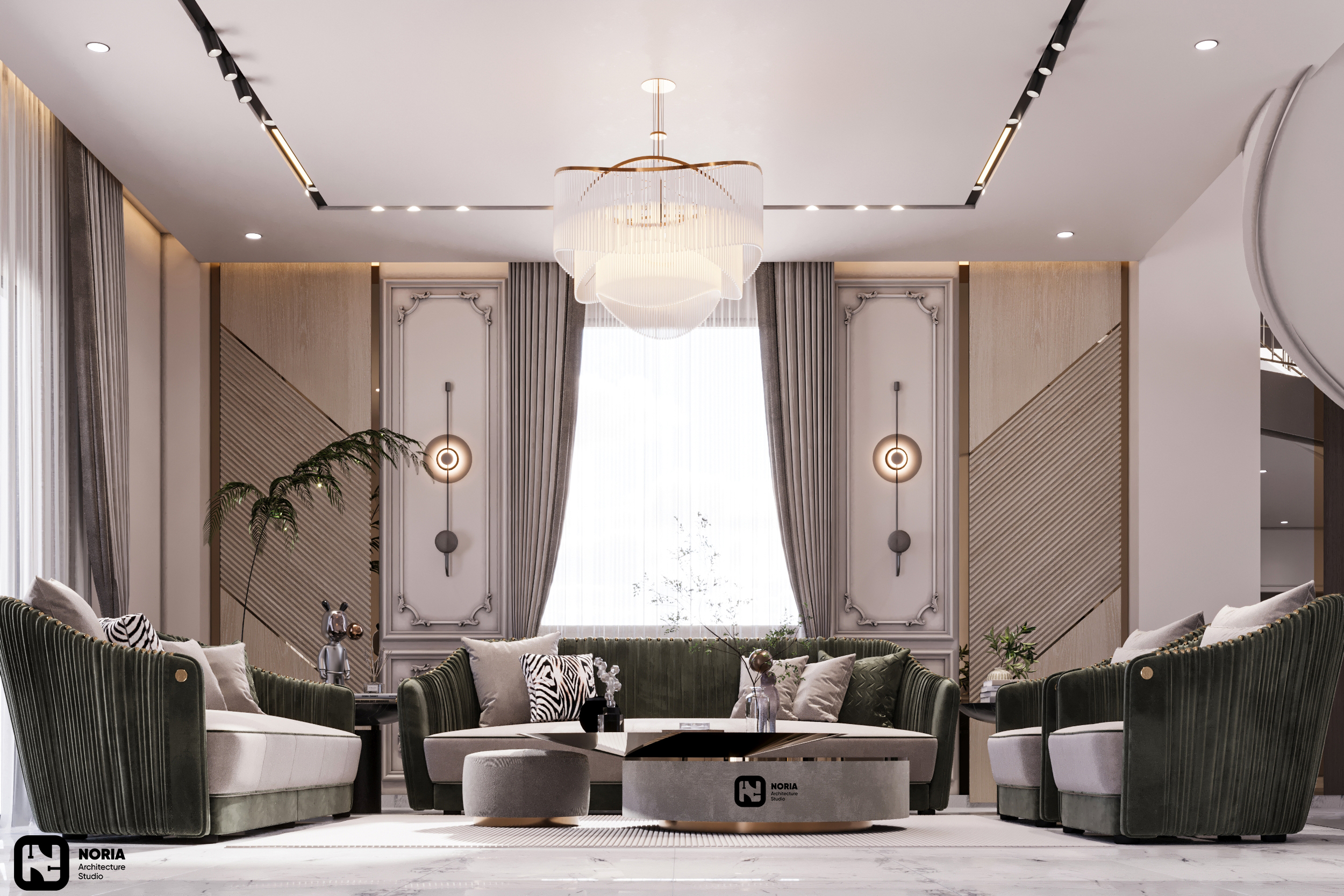 杜普尔别墅接待厅丨沙特阿拉伯-17