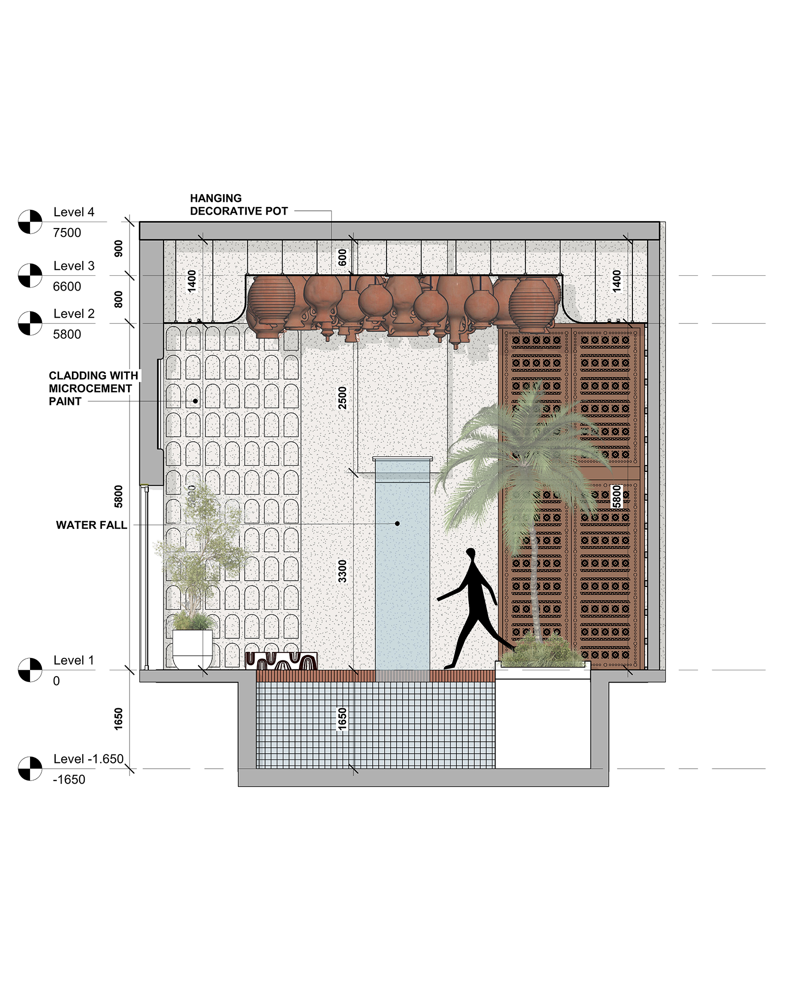 ABHA HOTEL POOL（ABHA酒店泳池）丨沙特阿拉伯丨SHI studio-10