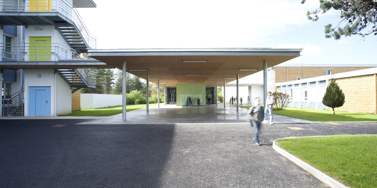 Collège Léo Testut文化设施改造项目丨法国丨CoCo architecture等-4