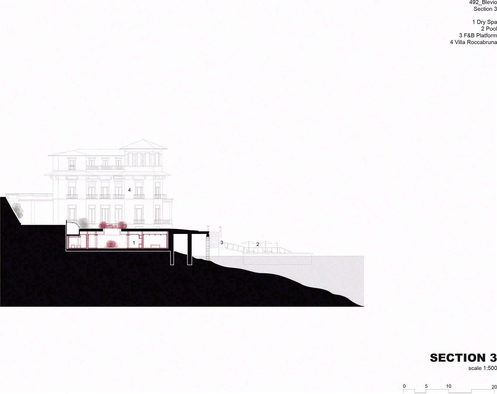 科莫湖文华东方酒店室外泳池和水疗中心丨意大利丨Herzog & de Meuron-45