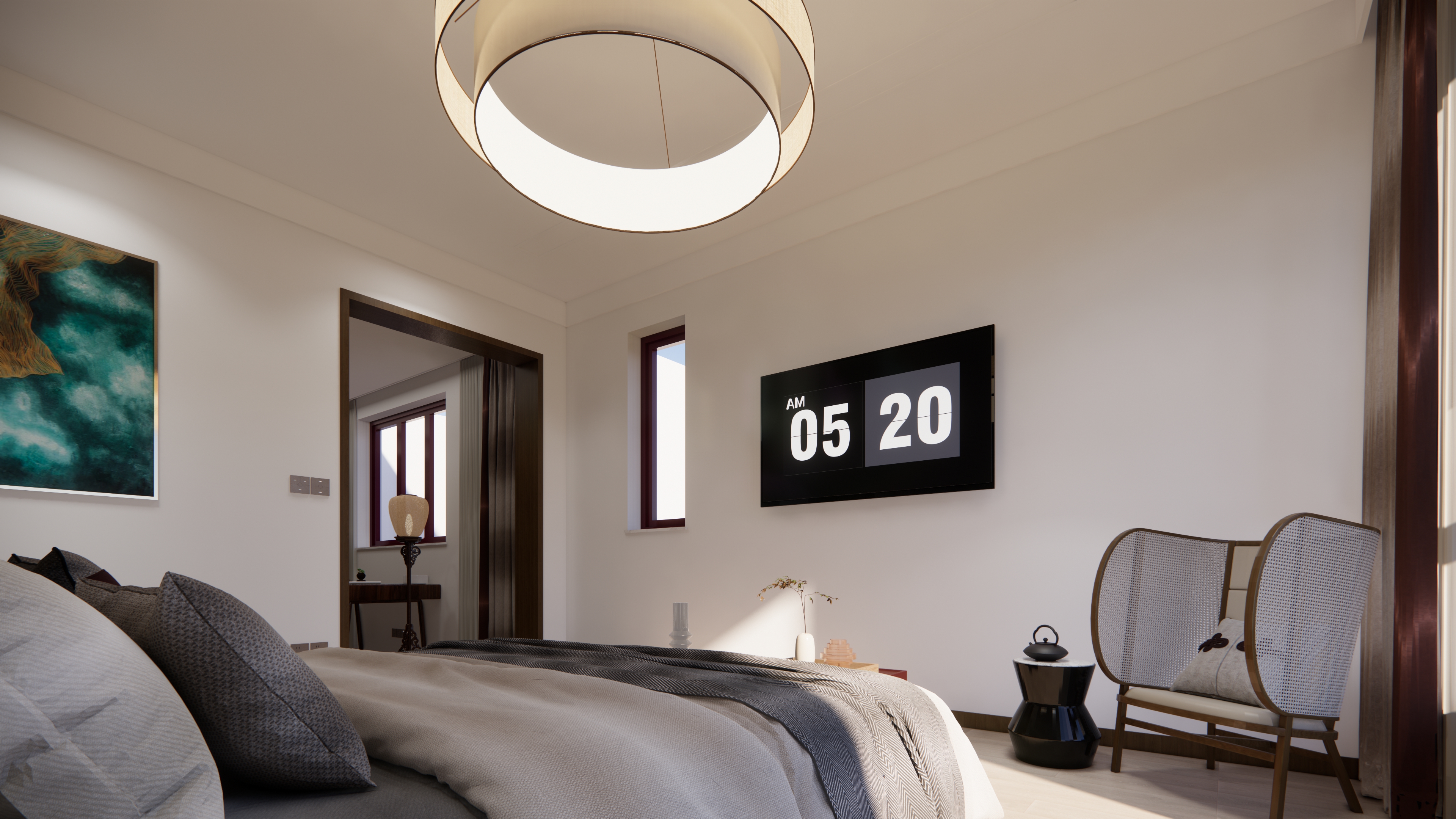 平湖瑞园中式别墅-17