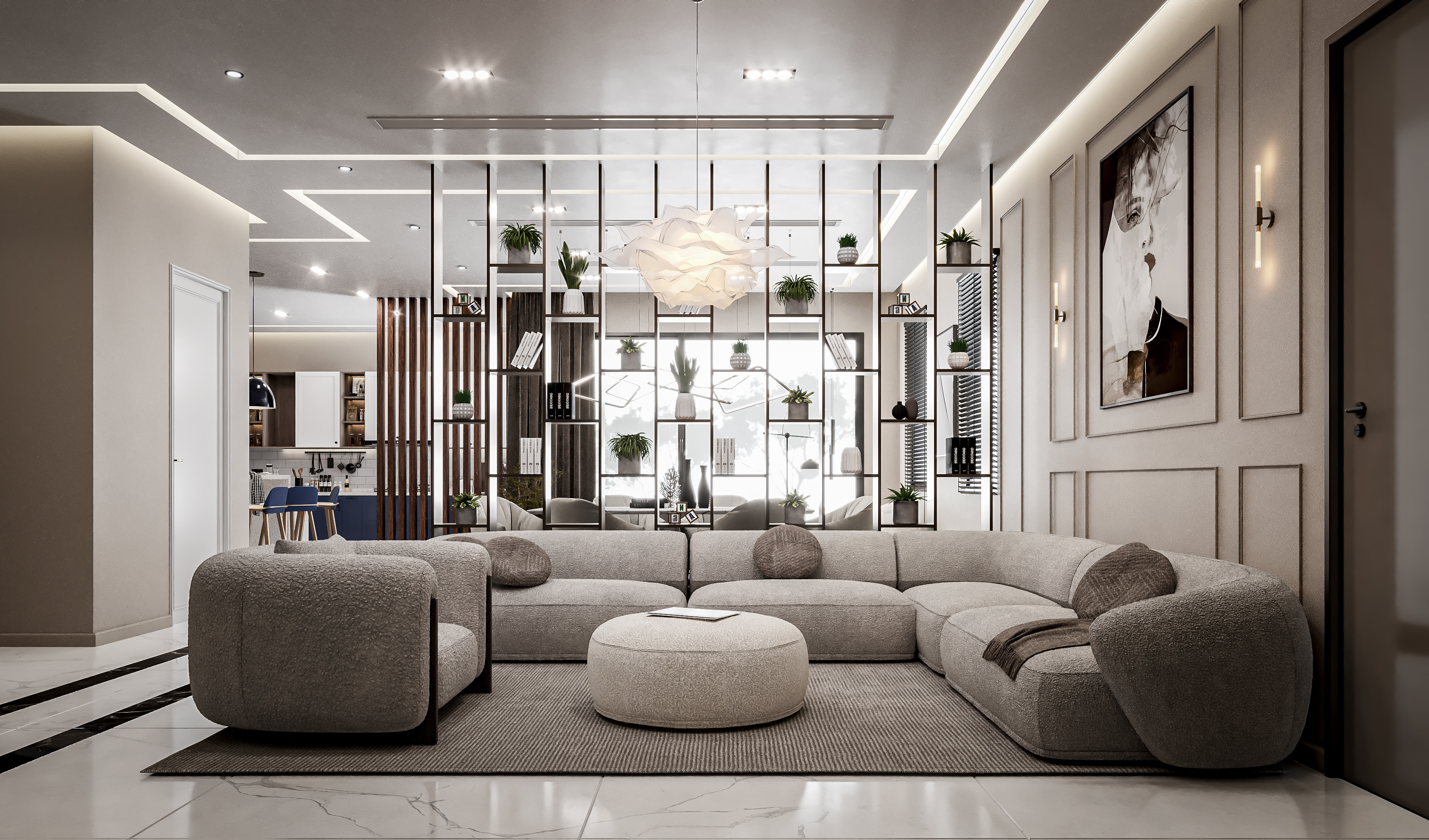 NEO CLASSIC VILLA 设计丨沙特阿拉伯利雅得-31