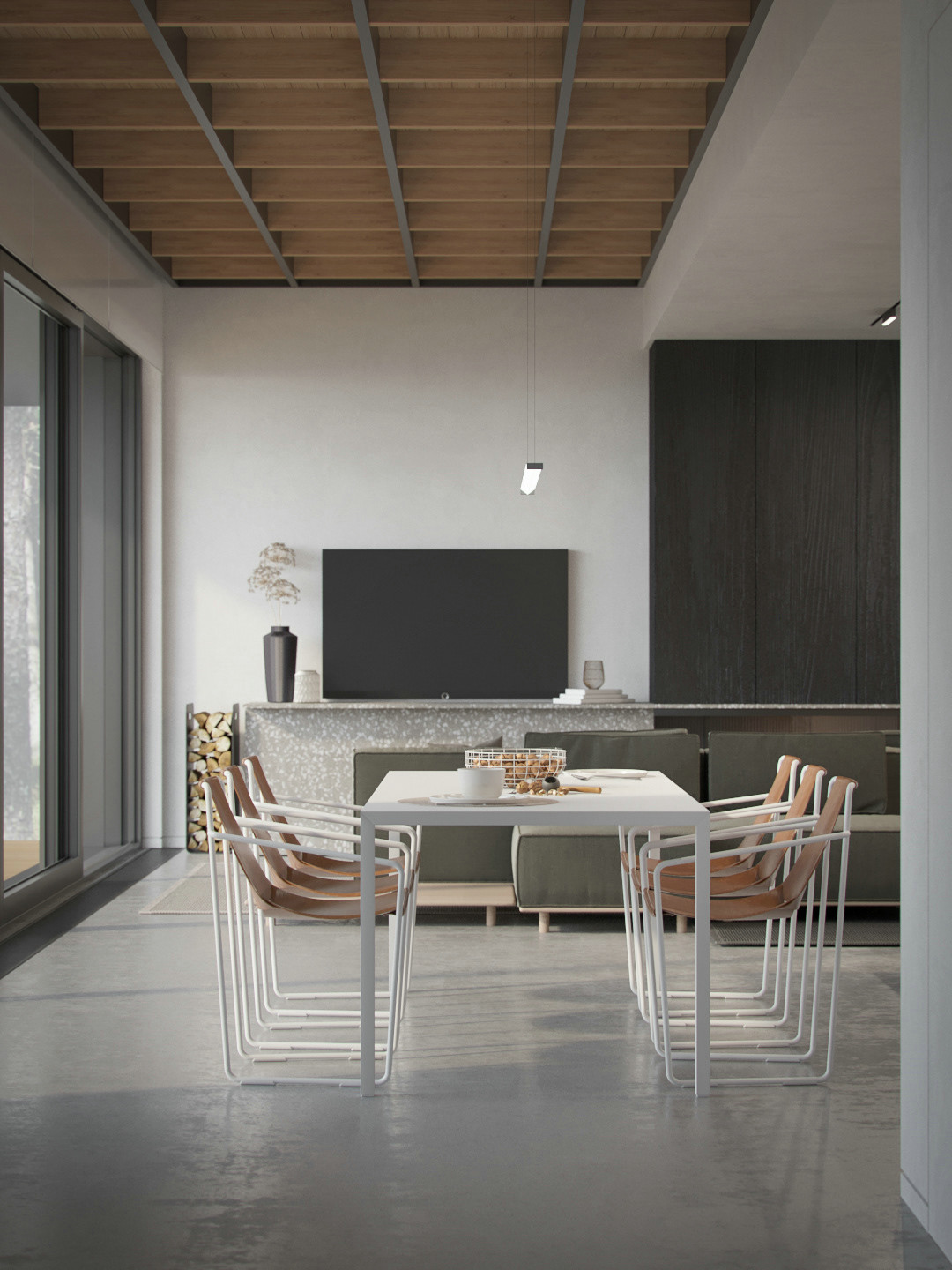 乡村别墅装修设计案例-28