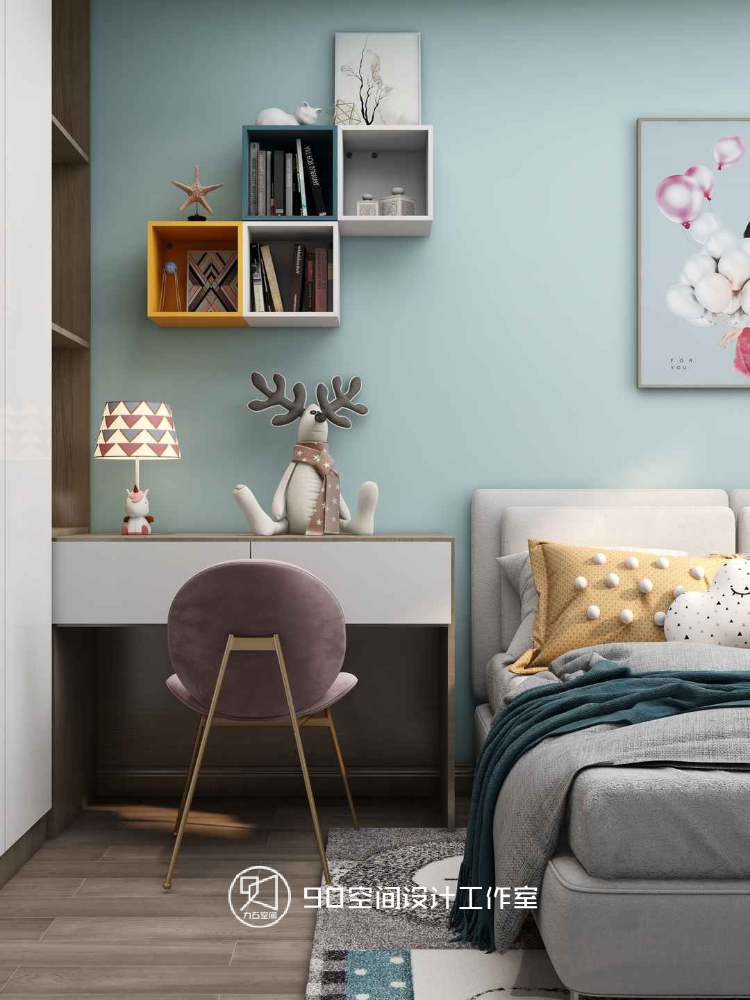 理想三旬 · 106 平方现代温馨家居设计-40