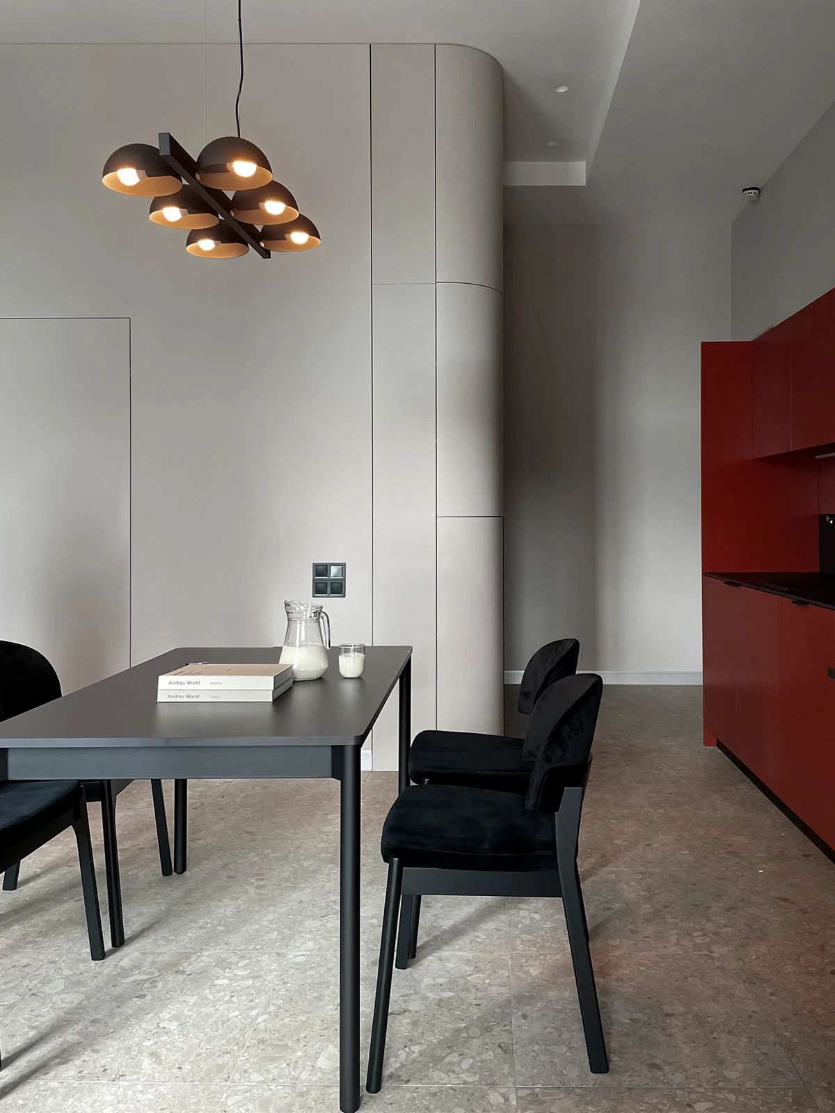 红绿撞色两室一厅丨Oleksandra Teslia-24