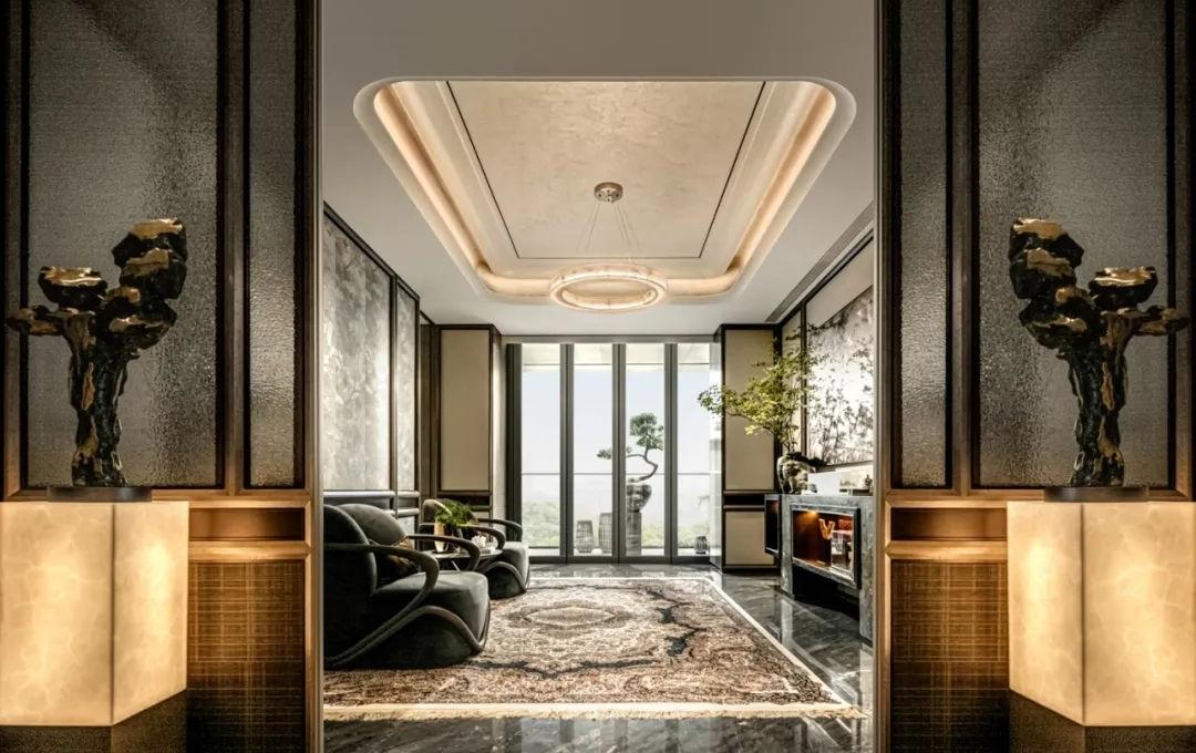 台州绿城凤起潮鸣 398㎡样板间丨中国台州丨SRD 赛瑞迪普设计-12