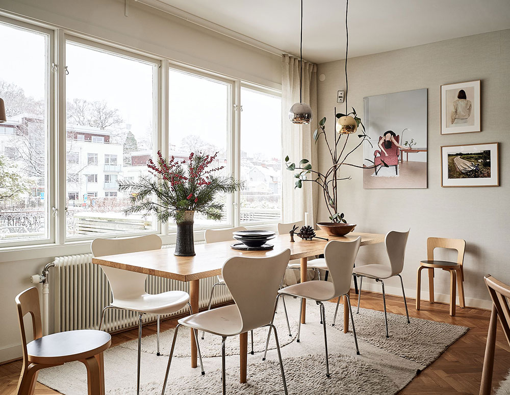 瑞典小镇冬日温馨住宅设计-10