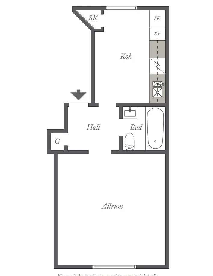 33 平米极简白色空间，打造专属单身女性的梦幻居所-14