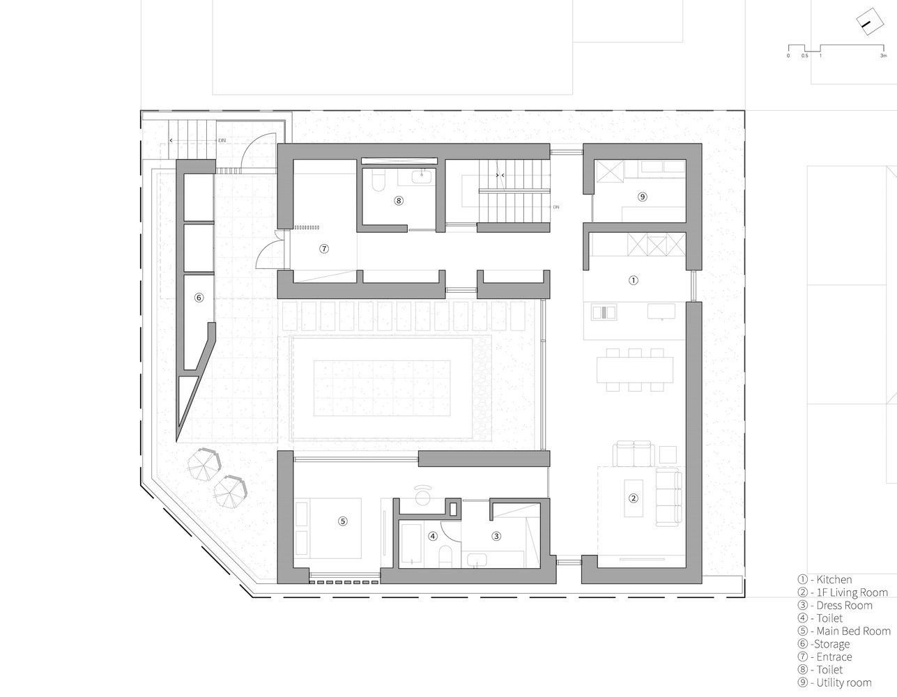 韩国上墙和下墙住宅丨科德建筑事务所-34