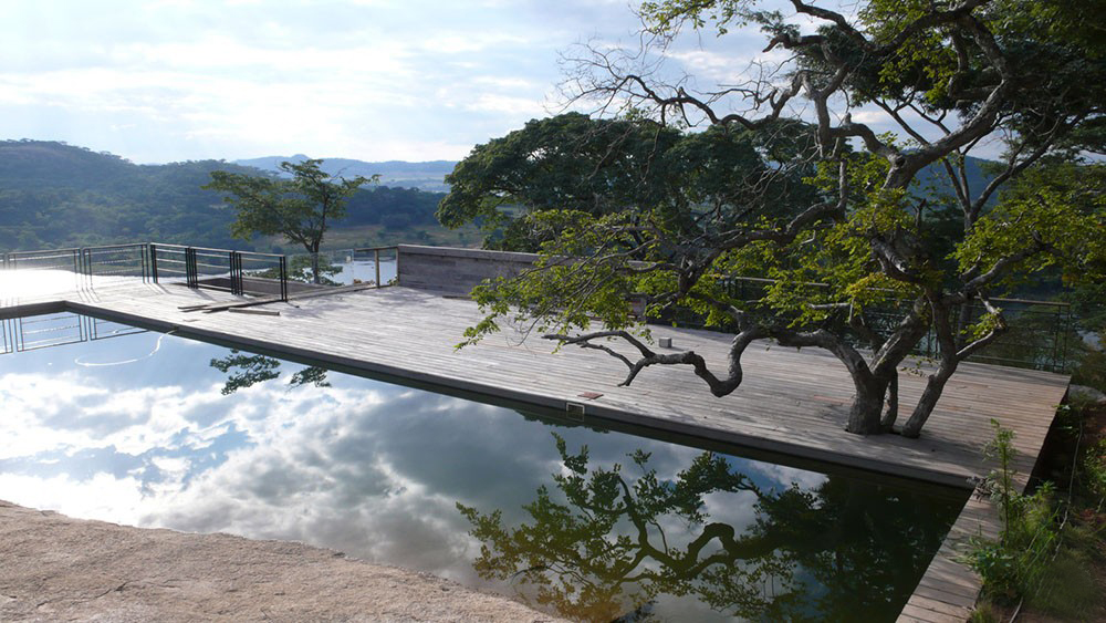 非洲Gota大坝的石上住宅丨Sforza Seilern Architects-10