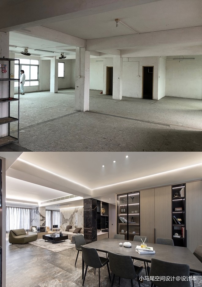 三居152平米装修案例丨中国汕头丨小马尾空间设计-19