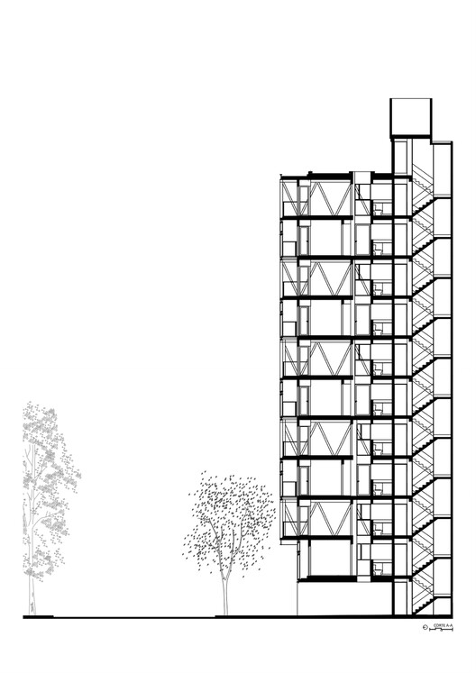 阿根廷罗萨里奥公寓楼丨Federico Marinaro Arquitecto-21