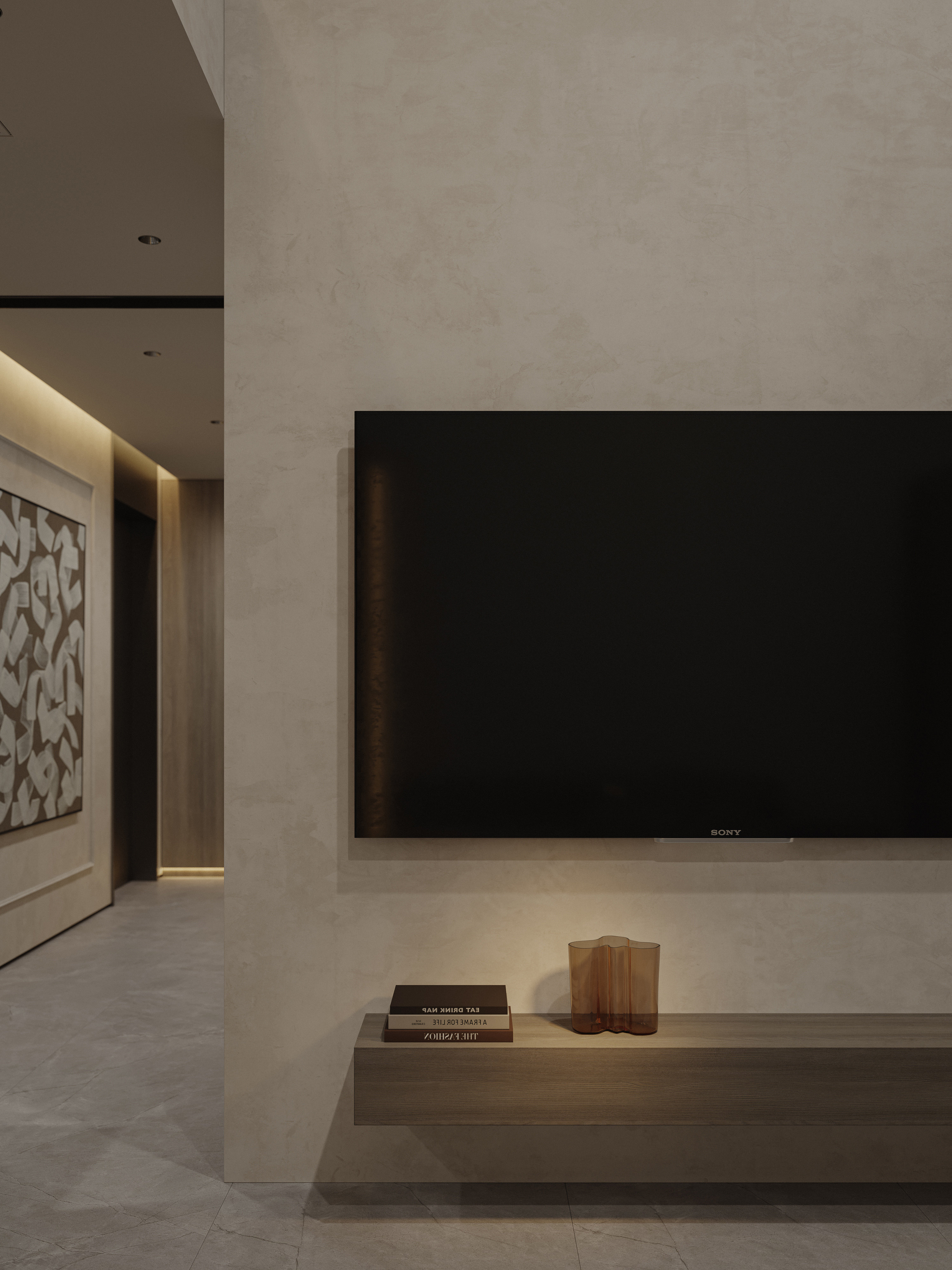 绘感视觉设计——现代地下室设计案例-6