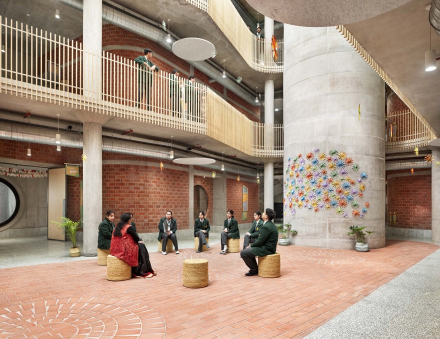 健康星球学校丨印度丨Vir.Mueller Architects-15