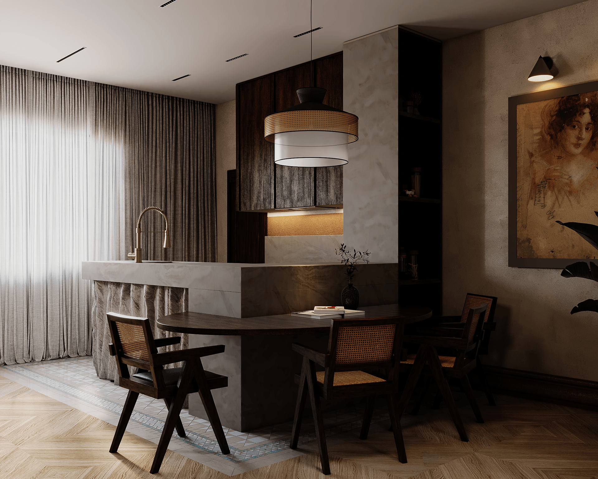 自然和谐的居住空间-9