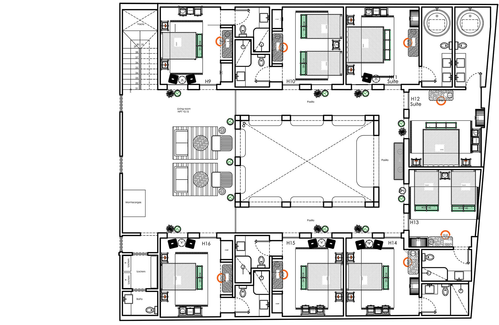 Casa Hoyos 精品酒店丨墨西哥丨AG studio-42