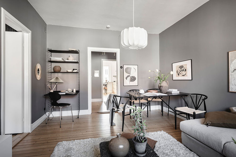 明亮温馨的北欧风格公寓-32