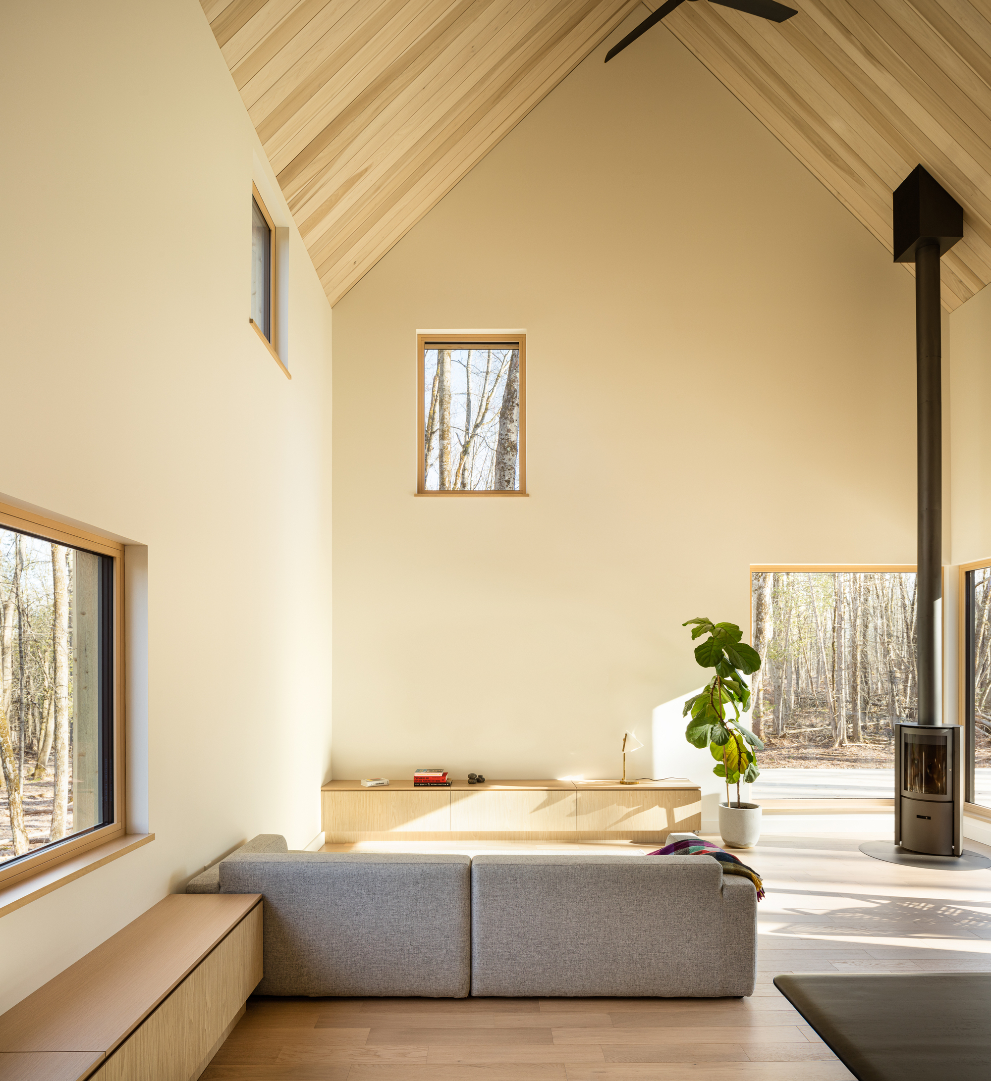 皮克布瓦木屋丨加拿大魁北克丨Ravi Handa Architect-19