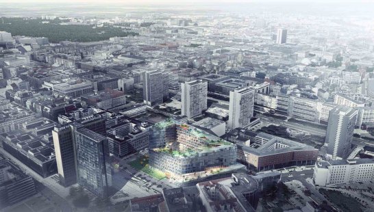 柏林施普林格出版社新总部竞赛项目丨德国柏林丨OMA,BIG,Büro Ole Scheeren等-50