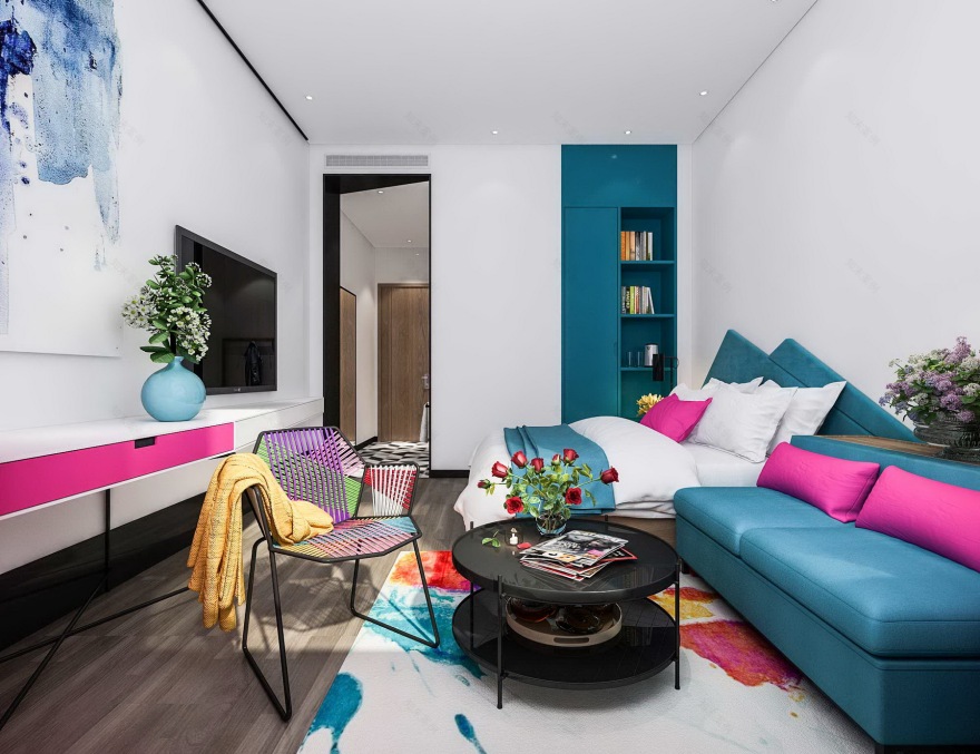 长空创作丨昆明 蝶恋花私悦酒店 室内设计 丨中国云南-19