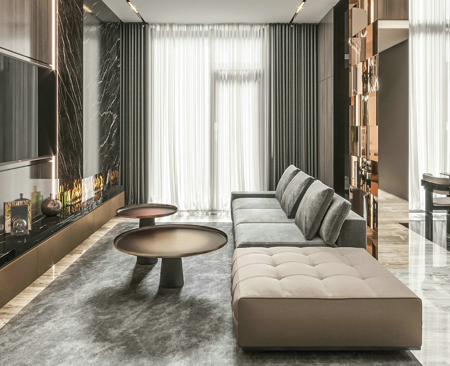 极致轻奢，精致而优雅的效果图展示                     -0