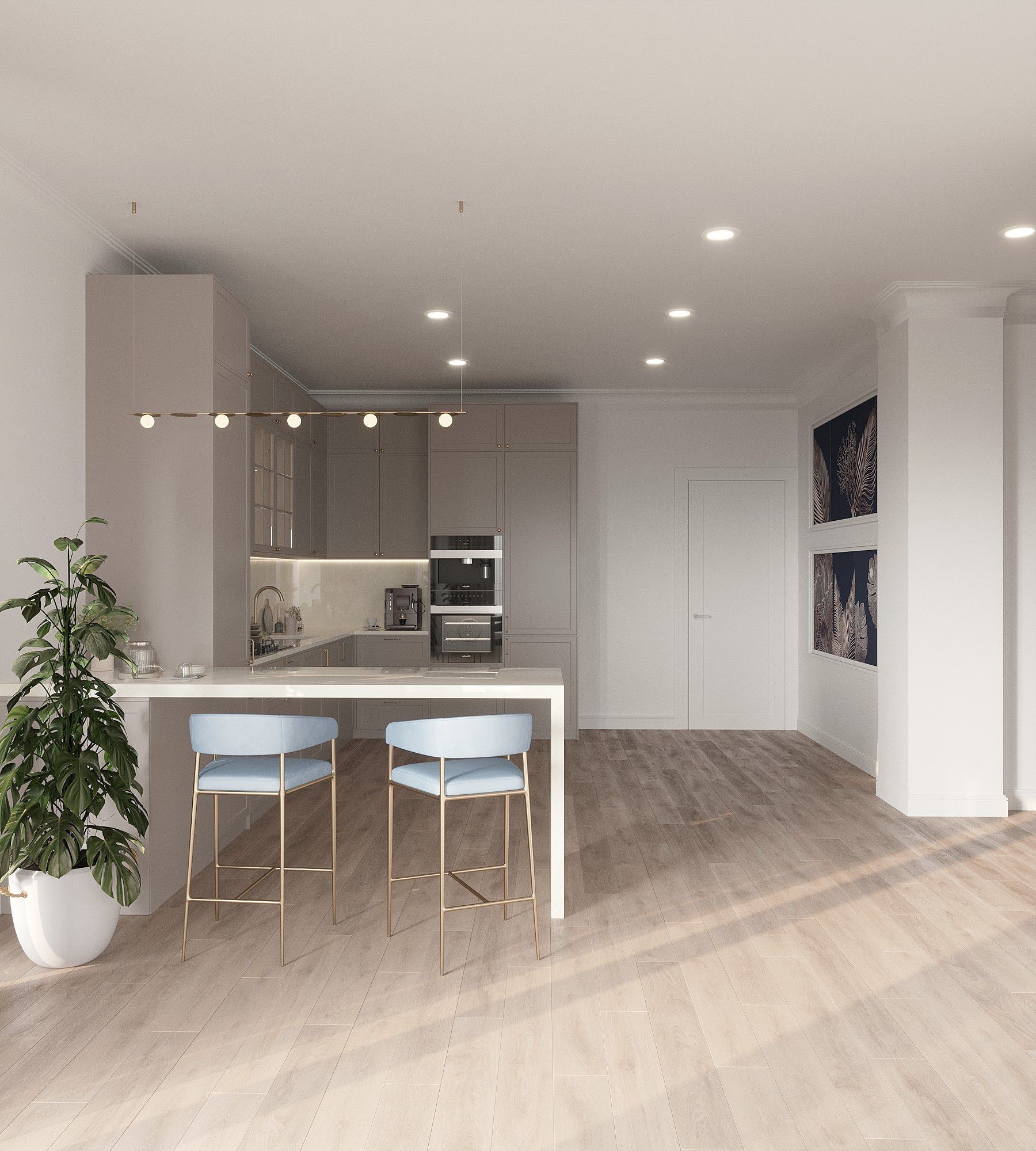 Kitchen and dinning room-5