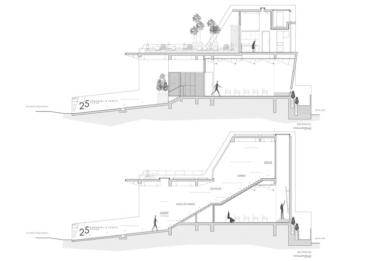 融入社区的“世界之光”——Emmanuel@Everitt 小教堂设计-74
