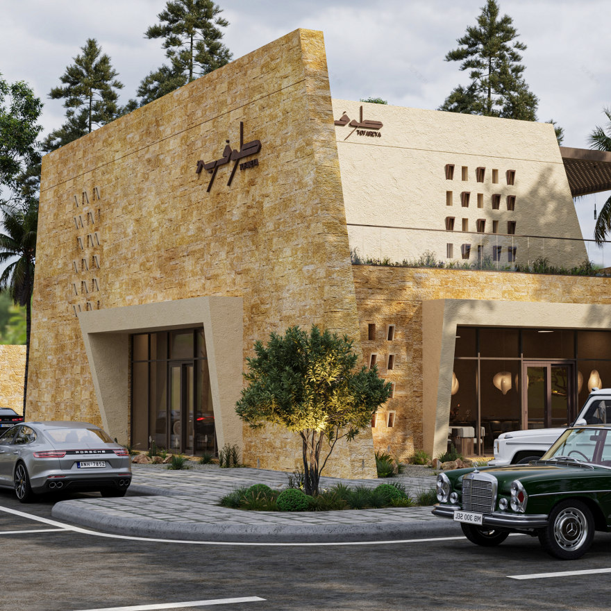 NAJDI STYLE RESTAURANT工装餐厅外立面-15