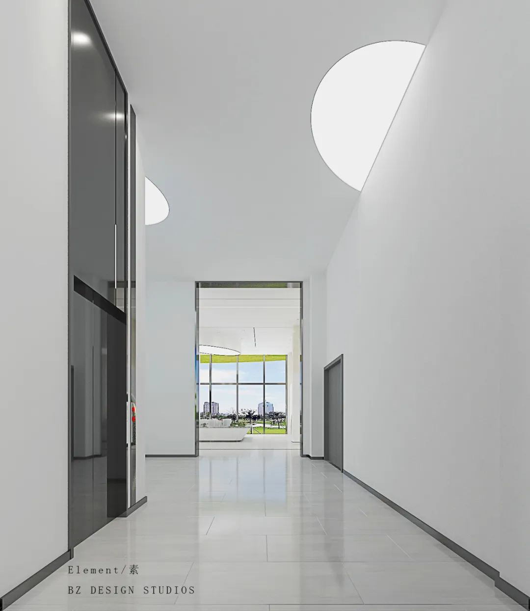 素月辉空 | 柘城办公综合体设计-13