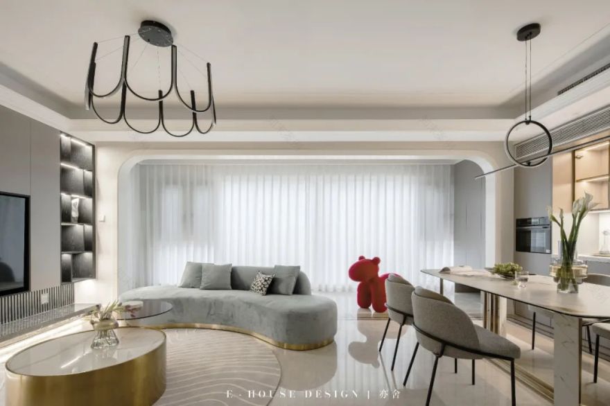 屿光 · 现代轻奢家居空间设计丨中国成都丨陈颖-36