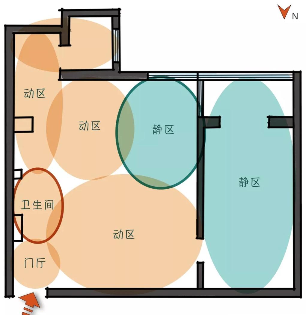 玖雅甘棠设计 | 一居变两居，儿童房与厨房设计是亮点-14