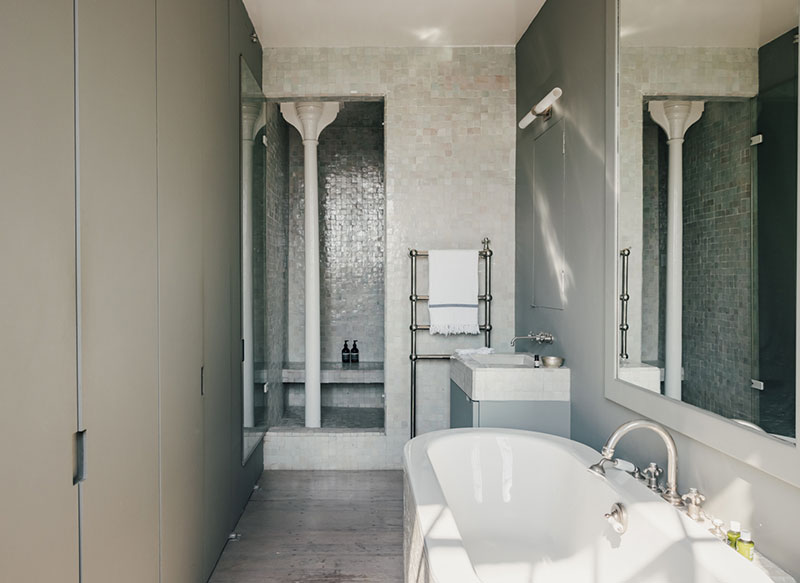 伦敦百年仓库改造的时尚吊床公寓-22