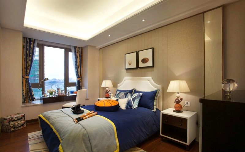 百搭园软装设计  汕头龙光御海阳光15#A1户型-4