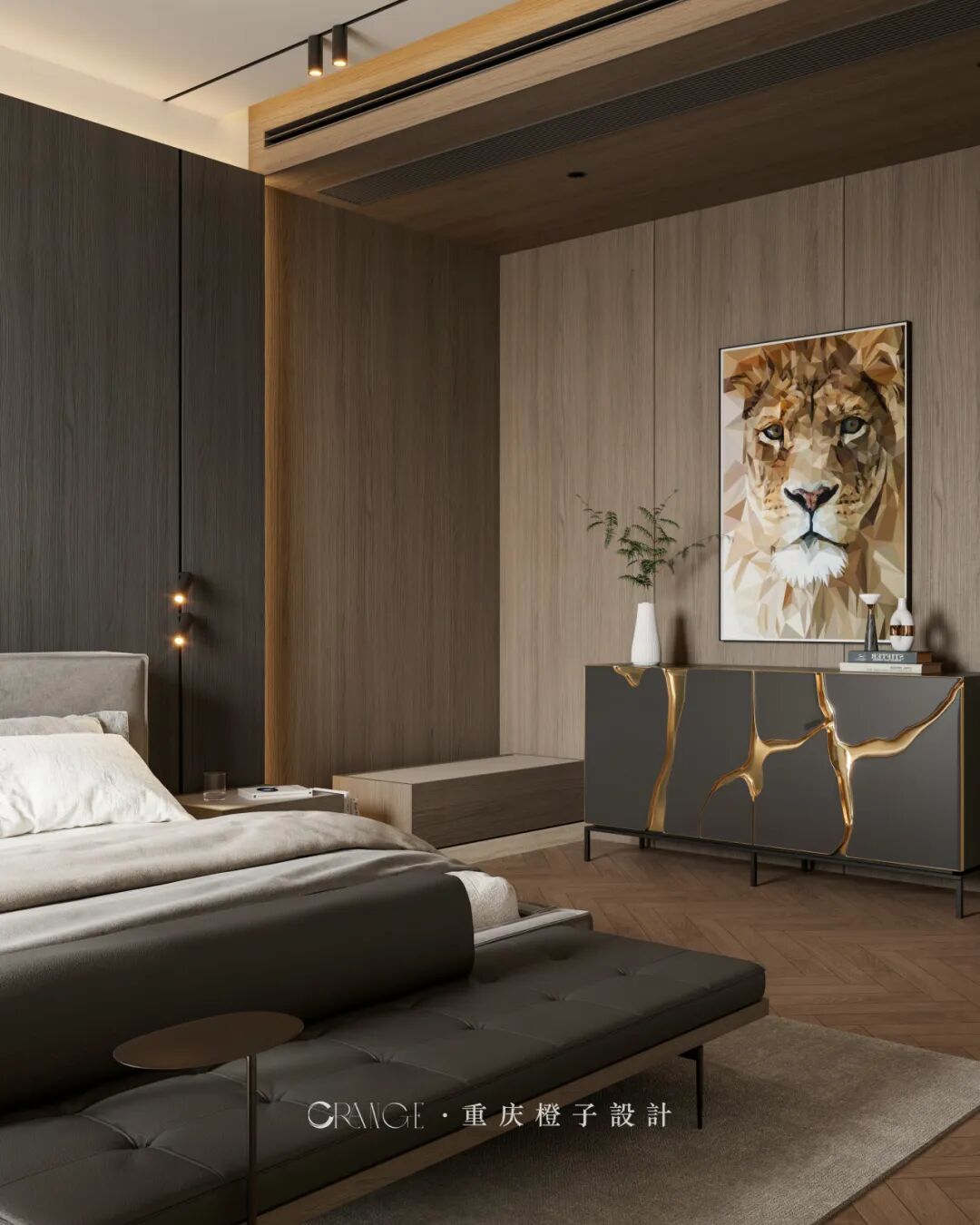 橙子新作||天澜美墅——家中“图书馆”-70