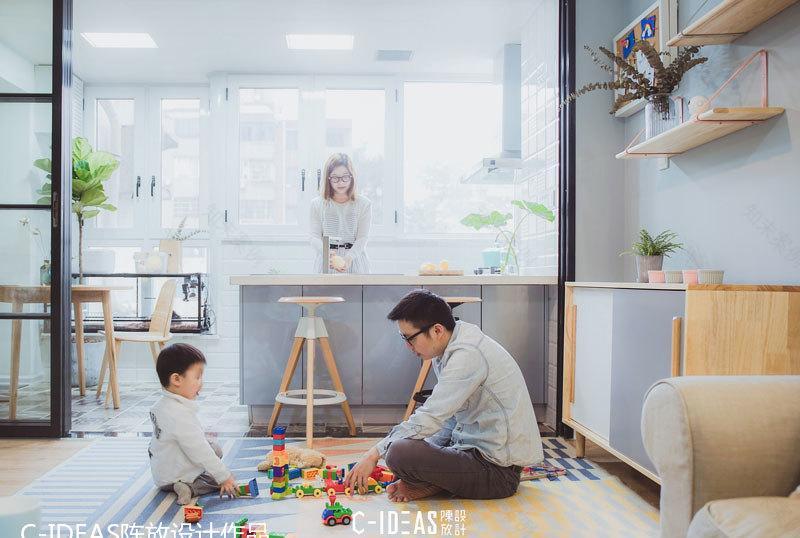广州北欧风亲子宅,爱的时光机-0