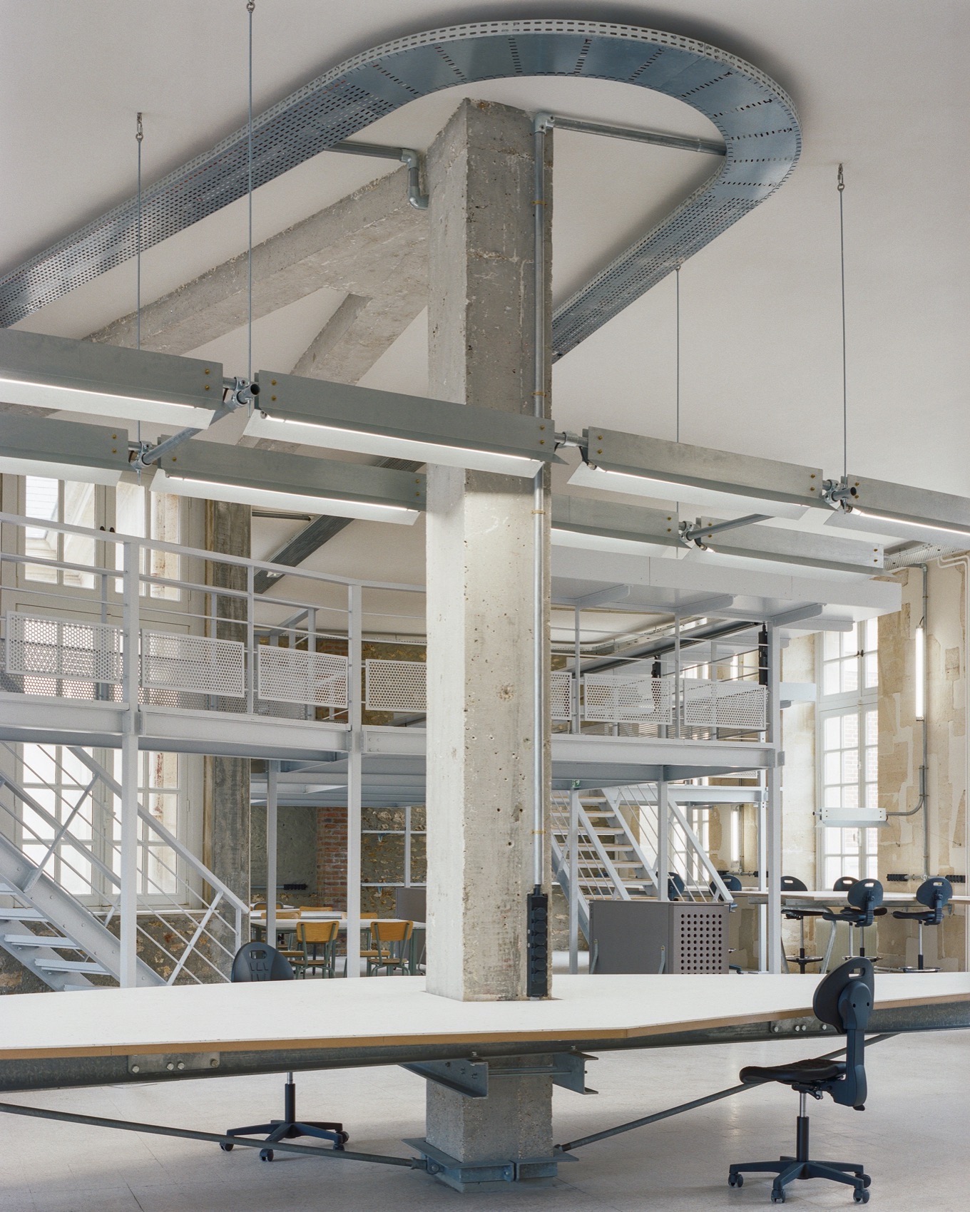 凡尔赛国立建筑学院工坊翻新丨法国丨minuit architectes-11